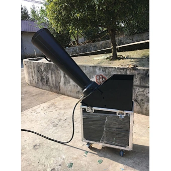 Stage confetti machine dmx paper co2 confetti blow machine for wedding party electric dj wedding confetti cannon shooter