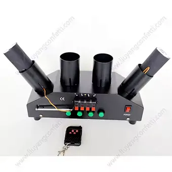 4 Shot Remote Control Wholesale Indoor Stage Firework Firing System Wedding Party Decoration Fountain Pyrotechnic Cold Pyro