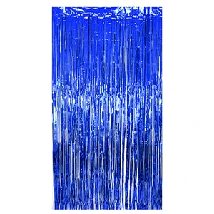 wholesale Photo Booth Backdrops Foil Curtains Metallic Fringe Tinsel Backdrop Curtain for Wedding Birthday Christmas Hallow