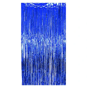 wholesale Photo Booth Backdrops Foil Curtains Metallic Fringe Tinsel Backdrop Curtain for Wedding Birthday Christmas Hallow