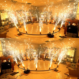 Pyrotechnic Machine Cold Indoor Electric Sparkler Marriage Hall Decoration Fountain Spark Rang In Stage Pyro Firework Wedding