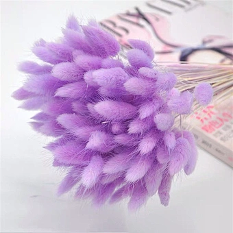 Decor Supplies Dried Flower White Brown Faux Colored Fluffy Grey Artificial Dry Large Pampas Grass Home Wedding Decoration