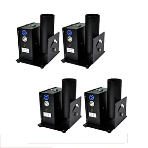 Cannon Co2 Launcher Blower Electric Fabriquer Des Confettis Cutting Paper A Dmx Confetti Machine for wedding party