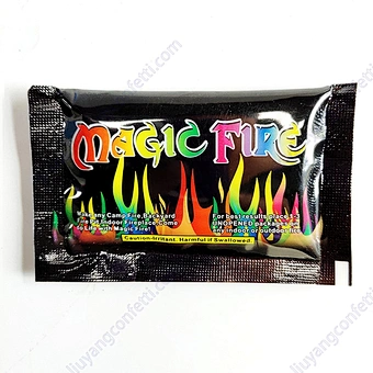 Custom Logo OEM Factory Wholesale Colored Fire 10g 15g 25g 30g Magic Fire Colorful Flames Powder Mystical Fire