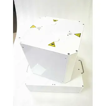 Dual Head Rotation Sparklar Spin cold pyro 1300w Cold Flame Sparkuler Spin Machine fountain rotating Dancing Spark Machine