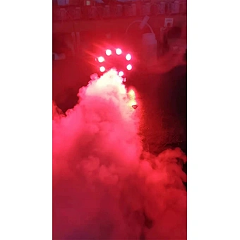 Party Disco DJ Wedding 500W LED FOG Smoke Machine with 8PCS RGB 3 in 1 LED Stage Effect Equipment Fog Smog machine