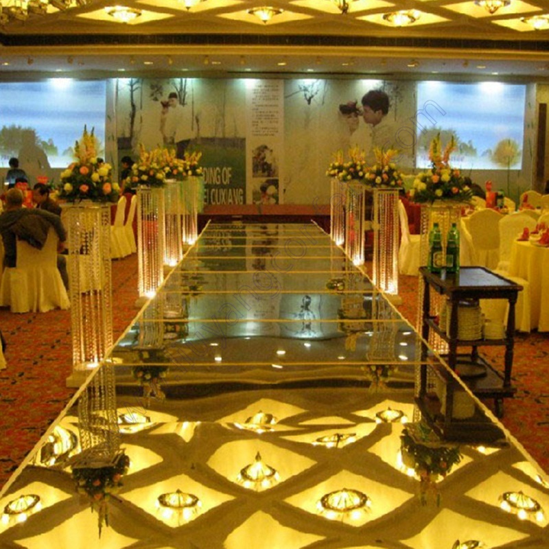 T Stage Runner Party Banquet Backdrop Decorations Dress Thick Pet Rugs Aisle Romantic Favorable Side Wedding Mirror Carpet