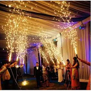 Wedding Indoor Igniter Pyrotechnic Machine Weeding Celebration Firework Firing System Stage Fountain Hand Held Cold Pyro Shooter