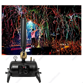 electronic control big color paper confetti machine stage electric confetti popper machine