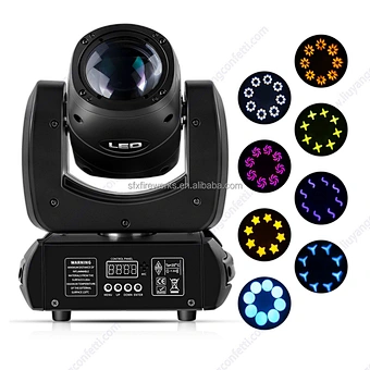 Disco Lighting Equipment Led Rgbw Dmx512 Spot Wash 3 In 1 Wholesale Rainbow Effect 100w Dj Moving Head Beam Stage Light