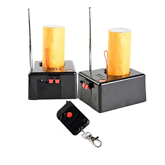 Remote Control 2 Channels 2 cues Cold  Flame Fountain Fireworks Firing System for Event Celebration