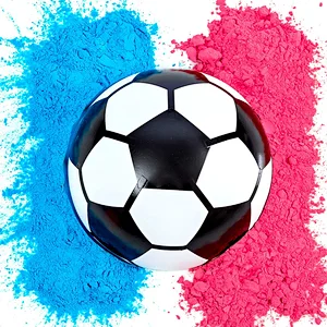 Party Holi Confetti Basket Golf Base football Pink Blue Boy Girl Decoration Powder Kit Gender Reveal Soccer Ball Baby Shower