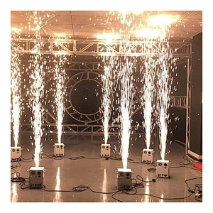 High End mini small electric fireworks cold spark machine jet gold fountain magical special effects for indoor wedding stage DJ