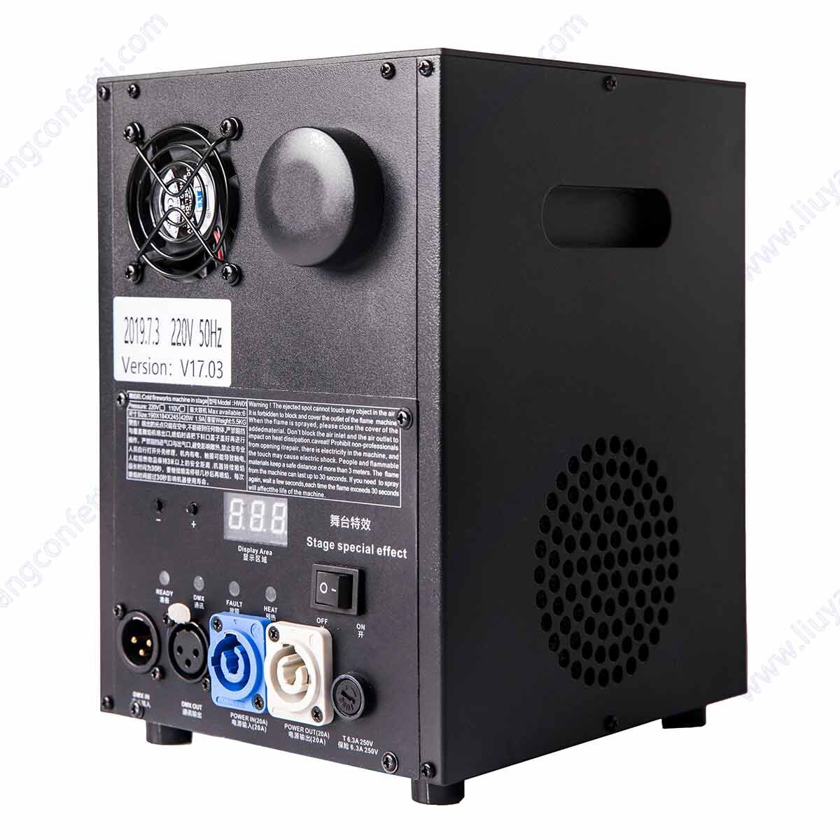 600w Cold Spark Machine Dmx Remote Control Safe Sparking Fireworks Machine Remote Control Sparkler Machine for Wedding DjEvent