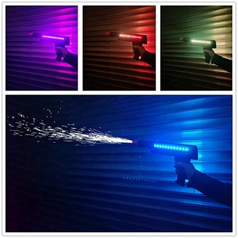 Electric Pyrotechnic Firework Machine Hand Event Sparkler Stage Spark Fountain Wedding Party Firing System Cold Pyro Gun