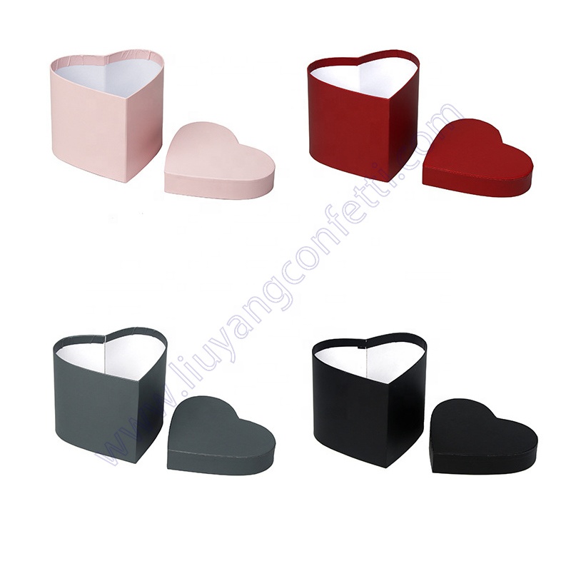 Wholesale Round Velvet Rose Artificial I Love You Valentines Day Packaging Soap Gift Luxury Custom Logo Heart Flower Box