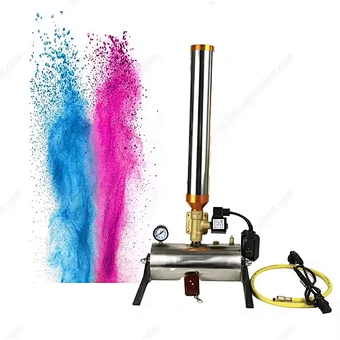 Electric Remote Control Outdoor Fireworks Baby Shower Holi Wedding Graduation Party Streamer Spray Confetti Powder Gender Reveal