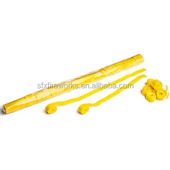 Popper Supplier stage Party Cannon Launcher Machine Flameproof Tissue Colorful Paper Color Fast Ecofriendly Confetti Streamer