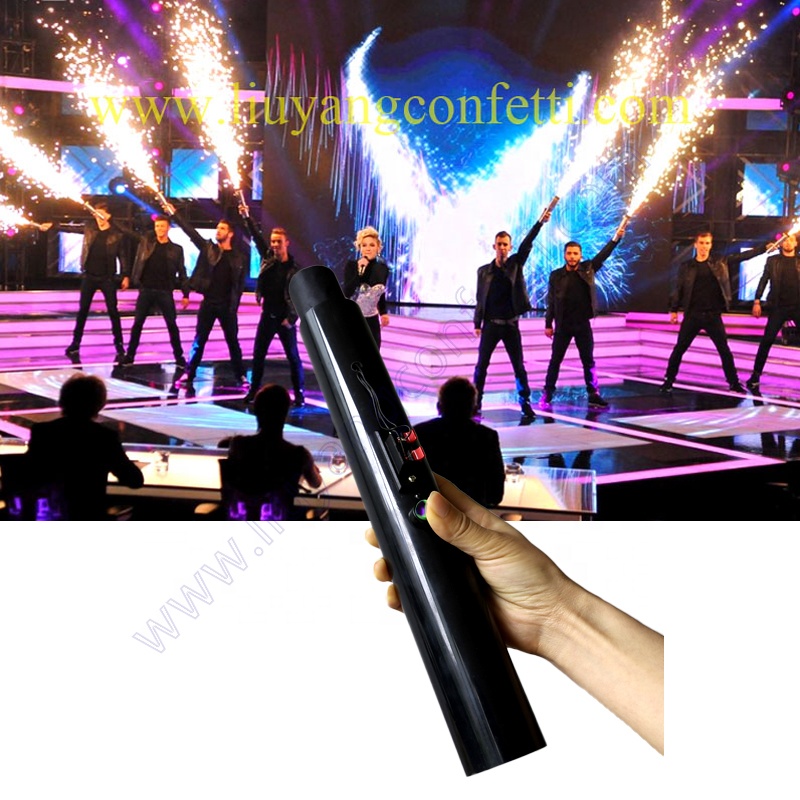 China Wholesale Weeding Party Electric Sparkler Stage Firework Machine Wedding Indoor Ice Fountain Hand Held Cold Pyro Shooter