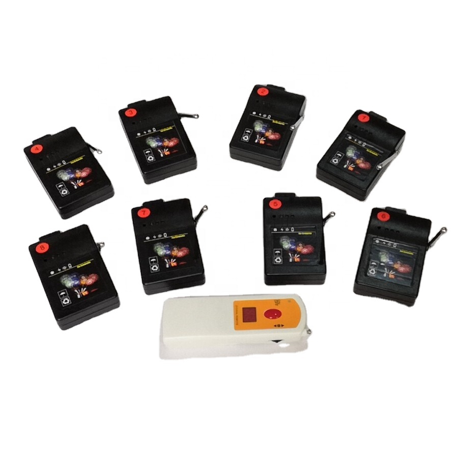 Wedding supplies pyro 10 cues 10 position one remote control fireworks firing system for professional audio