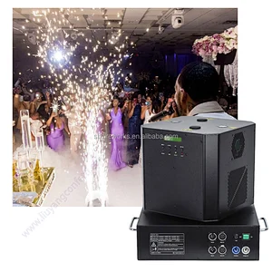 Event Party Stage FX Wedding Decoration dj Sparkler Dual Head Rotation Fireworks Cold Flame Sparkuler Spin Dancing Spark Machine