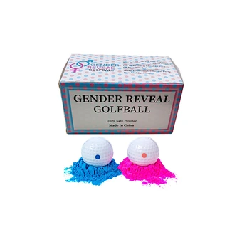 Gender Reveal Football Ball Blue Pink Holi Powder Baby Shower Party Decoration Supplies Kit 100% Biodegradable Exploding Soccer