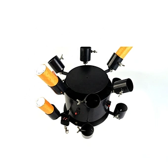 Rotating flower pyro system-remote control