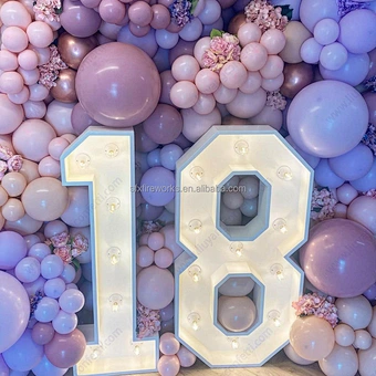 2023 neon marquee letters wedding supplies decoration for event wedding stage backdrop