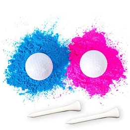 Gender Reveal Football Ball Blue Pink Holi Powder Baby Shower Party Decoration Supplies Kit 100% Biodegradable Exploding Soccer