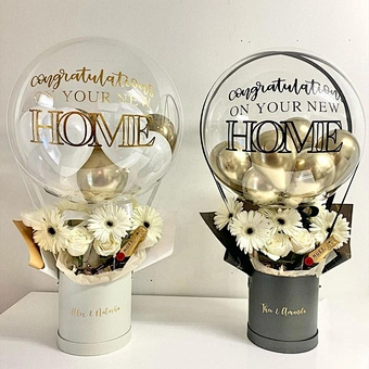 Hot Air Isolation Gifting Happy Birthday Set Custom Party Decor Supplies Decoration Surprise In Box Balloon Gift