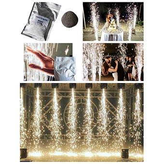 Sparks Powder 600w Battery Flame Sparkuler Wedding Titanium Special Effects Composite Pyro Fountain Cold Spark Machine