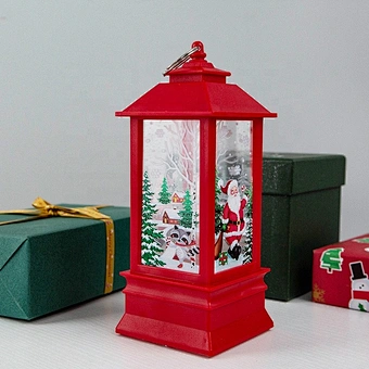 Christmas Lantern Light Merry Christmas Decorations for Home 2023 Navidad Christmas Tree Ornaments Xmas Gifts New Year 2024