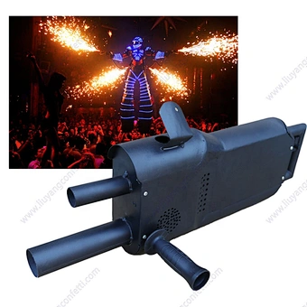 Firing Ice Titanium Powder Sparkle Gun Fire Dj Party Disco Sparkler Firework Stage Decor Pyrotechnic Wedding Cold Spark Machine