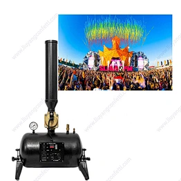 electronic control big color paper confetti machine stage electric confetti popper machine