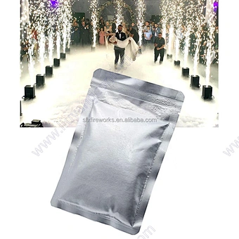 Hot Sale Marriage Ti Powder 200g Stage Effect Smokeless Safety Powder Cold Spark Machine Wedding Pyrotechnics Metal Dust Sparkly