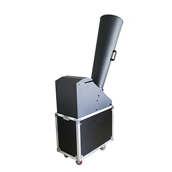 DMX co2 paper confetti cannon machine air big jumbo dmx blower for wedding party Concert Music Festival Celebration Stage FX