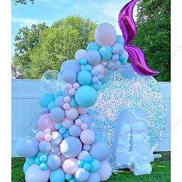 Iridescent colorful rainbow mermaid design mirror shimmer wall sequin panel backdrop for wedding party