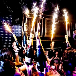 Firework Champagne Bottle Single Holder Safety Wholesale Birthday Cake Cold Ice Candle Wedding Indoor Nightclub Sparkler Clip