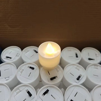 Hot Sale Night LED  candle Table Lamp Led Rose Light Rgb Remote Control Acrylic Desk Indoor Touch Bled