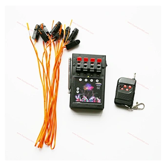 4 Cue wireless electric remote display show pyrotechnic firework digital firing system
