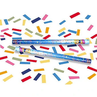 Biodegradable mix color Tissue Confetti Wands Confetti Flick Stick confetti stick for wedding stage concept party festival shows
