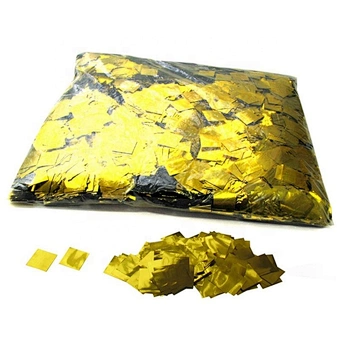flameproof colorfast golden metallic confetti for wedding stage concerts stadium party celebration festival