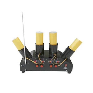4 Shot Remote Control Wholesale Indoor Stage Firework Firing System Wedding Party Decoration Fountain Pyrotechnic Cold Pyro