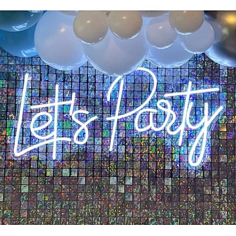 decoration for wedding events party supplies decoration lights let's party happy birthday neon sign wedding decorations