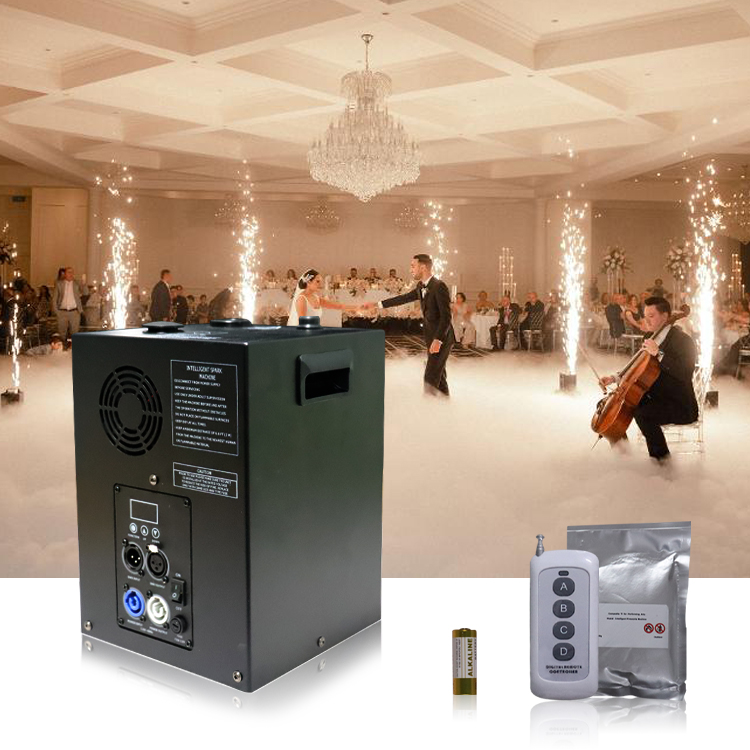 600W cold pyro mini sparkler electronic spark wedding fireworks machine for dj party event