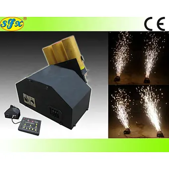 Sistemas de disparo de baile con control DMX para fuentes de escenario