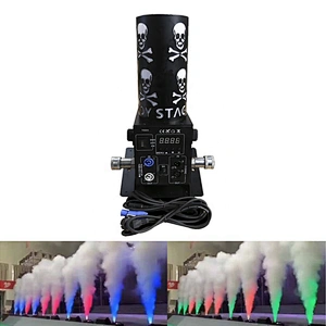 Led Ghost Dj DMX Control Stage Effect CO2 Jet Smoke Machine Spray 10Meters Led CO2 Jet Machine for Party Disco Holiday Weddings
