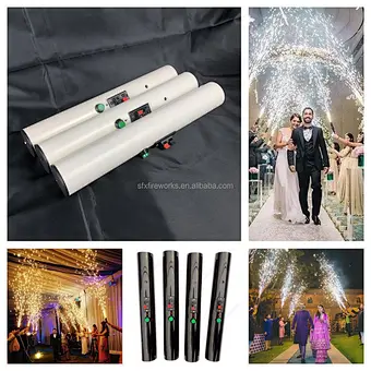 Pyrotechnic Handheld Cold Pyro Shooter Wedding Indoor Igniter Firework Firing System Stage Fountain Weeding Firework Firecracker