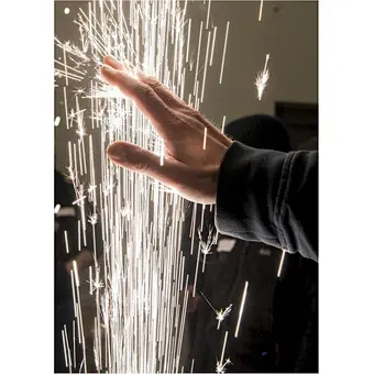 Wedding Party Stage Cold Fountain Spark Machine Led Cold Spark Machine For Stage Special Effects Cold Sparklers for Stage Events