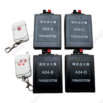 Party Celebration Cue Remote Control Receiver Wedding Machine Cold Fire Wireless Balloon Blasting Ignitor Firework Firing System